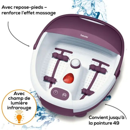 جهاز استرخاء القدمين Beurer FB 21 – حمّام فقاعات دافئ لتدليك القدمين
